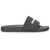 Balenciaga Slide Sandal With Logo BLACK