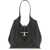 TOD'S Timeless T Tote Bag BLACK