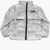 Diesel Metallic Effect Quilted Padded Jacket Silver