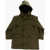 Diesel Padded Jrind Utility Jacket With Hood Military Green