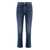 MOTHER Mother The Tomcat Cropped Skinny Jeans Navy