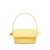 JACQUEMUS Jacquemus Le Rond Carre Leather Shoulder Bag YELLOW