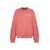 SPORTY & RICH Sporty & Rich Cotton Crew-Neck Sweatshirt Orange