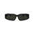 LINDA FARROW Linda Farrow Sunglasses BLACK/YELLOWGOLD/GREY