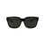 LINDA FARROW Linda Farrow Sunglasses BLACK/YELLOWGOLD/GREY