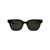 LINDA FARROW Linda Farrow Sunglasses BLACK/YELLOWGOLD/GREY