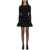 ROTATE Birger Christensen Mini Mesh Dress BLACK