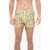 Maison Margiela Printed Silk Boxers Yellow