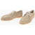 CORNELIANI Suede Lace-Up Shoes Beige