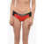 Karl Lagerfeld Two-Tone Sport Bikini Bottom With Logoed Elastic Band On The Black