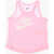 Nike Logo Printed Tank Top Pink