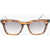 OAMC Turtle Printed Wayfarer Sunglasses Brown