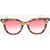 OAMC Turtle Printed Wayfarer Sunglasses Brown