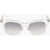 OAMC Transparent Wayfarer Sunglasses White