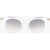 OAMC Transparent Oversized Sunglasses White