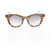 OAMC Plastic Oversized Sunglasses Brown