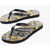 Versace Jeans Couture Baroque Printed Rubber Flip Flops Yellow