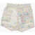 Bonpoint Floral Patterned Shorts With Elastic Waistband Multicolor