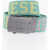 Diesel Fabric Bonny Belt With Embroidery-Logo 30Mm Green