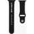 Palm Angels Solid Color Apple Watch Strap With Pin-Und Tuck Closure 45Mm Black