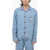 Diesel Logoed Loomy Pyjama Set With Contrasting Trims Light Blue