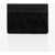 Valentino Garavani Leather Card Holder With Velvet Monogram Black