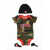 Converse Romper Suit Shoes And Hat Set Multicolor