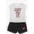 Nike Shorts And Printed T-Shirt Set Multicolor