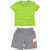 Nike All Over Logo Shorts And T-Shirt Set Multicolor