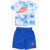 Nike Shaded Shorts And T-Shirt Set Multicolor