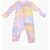 Converse All Star Chuck Taylor Tie Dye Effect Romper Suit With Zip On Multicolor