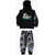 Converse Chuck Taylor All Star Hoodie And Tie Dye Effect Joggers Gem Black