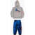 Converse All Star Chuck Taylor Fleeced Cotton Hoodie And Joggers Set Blue