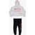 Converse All Star Leggings And Lightweight Sweatshirt With Rhinestone Black