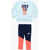 Nike Crew-Neck Sweatshirt And Stretch Leggings Set Multicolor