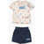 Converse All Star Chuck Taylor Mesh Shorts And All-Over Logo T-Shirt White