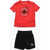 Converse All Star Chuck Taylor Crew-Neck T-Shirt And Shorts Set Black