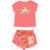 Nike Patterned T-Shirt And Shorts Set Multicolor