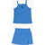 Converse All Star Chuck Taylor Stretch Cotton Tank Top And Skort Set Blue