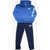 Nike Printed Joggers And Hoodie Set Blue