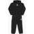 Converse All Star Chuck Taylor Solid Color Joggers And Hoodie Set Black