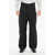 Balenciaga Unisex Wool-Blend Baggy Pants With High Waist Black