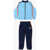 Nike Contrasting Side Bands Joggers And Sweatshirt Set Blue