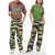 ERL Camouflage Effect Wide Leg Unisex Cargo Pants Multicolor