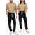 HYDROGEN Cotton Blend Unisex Joggers With 3 Pockets Black