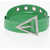 Bottega Veneta Solid Color Pvc Belt Green