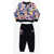 Nike Joggers And Printed Sweatshirt Set Multicolor