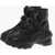 Maison Margiela Mm2 X Reebok Lace-Up Unisex Tabi Booties With Inflatable Det Black