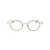 MATSUDA Matsuda Optical BRUSHED GOLD CLEAR LENS