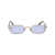 MATSUDA Matsuda Sunglasses PALE GOLD CAFE BLUE